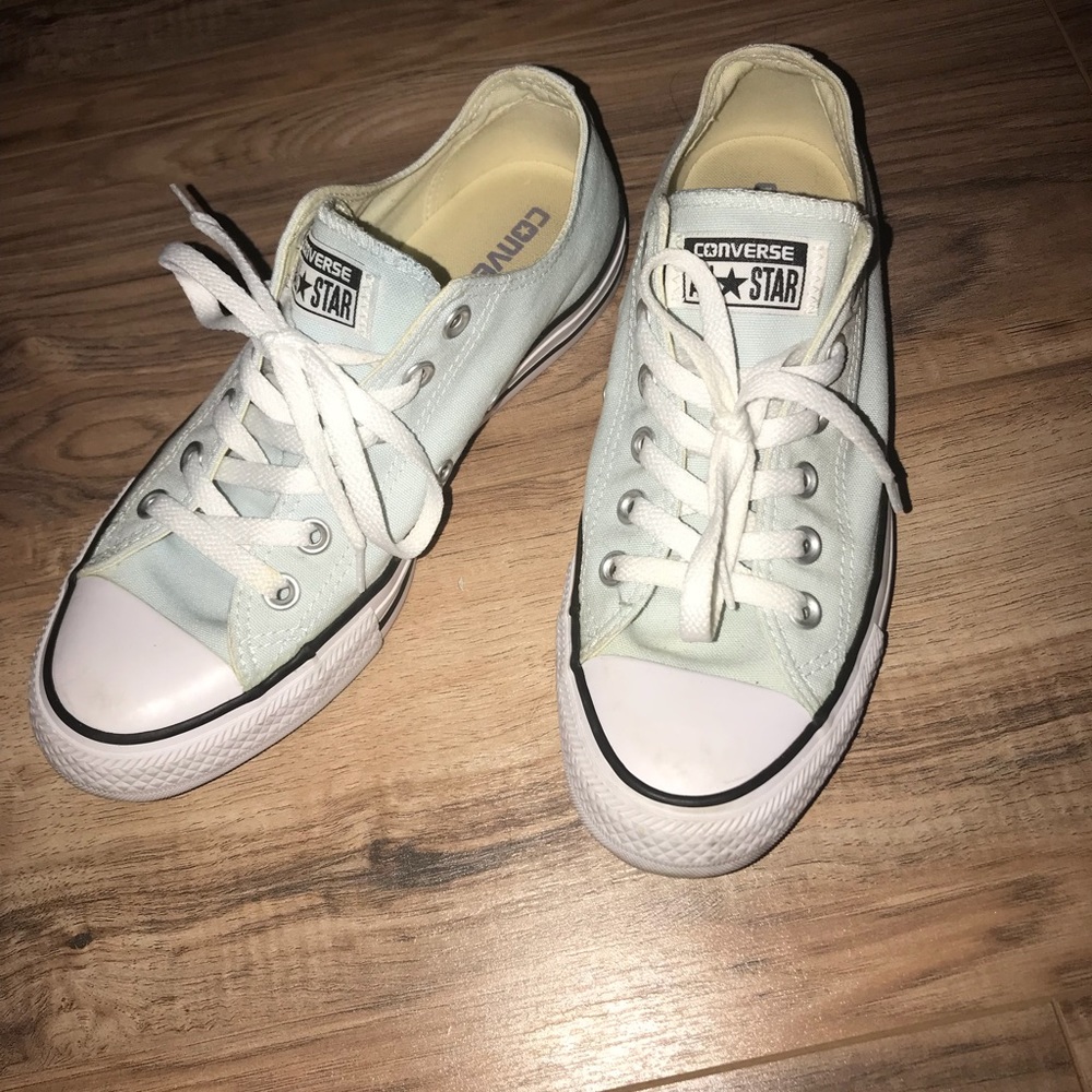 Light blue converse